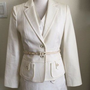 Luisa Spagnoli 4 Piece Set Suit Blazer/jacket vest